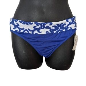 NWT Tommy Bahama Bikini Bottom Surf Blue Size Medium